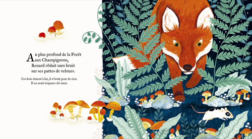 Le renard et les souris des bois