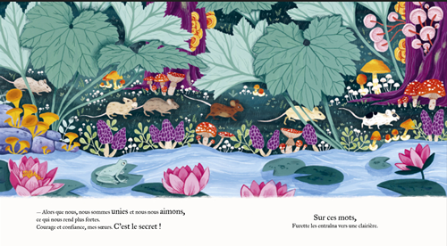 Le renard et les souris des bois